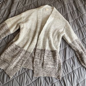 Cozy grey cardigan